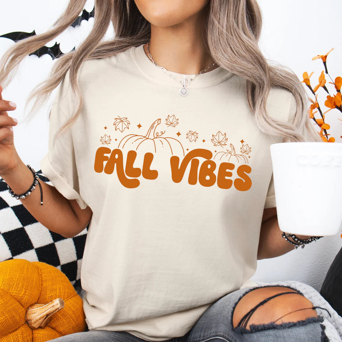 Fall Vibes Tee (multiple color options)