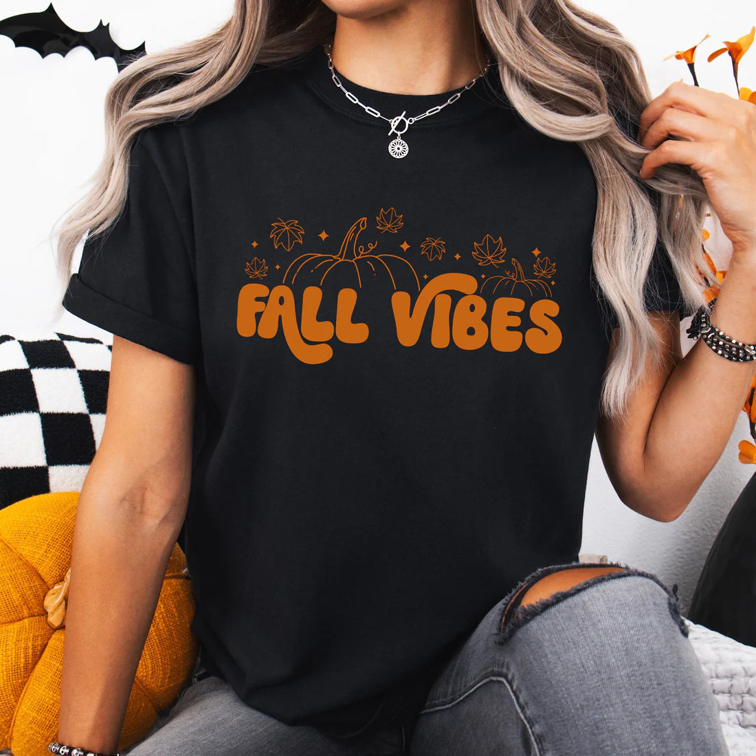 Fall Vibes Tee (multiple color options)