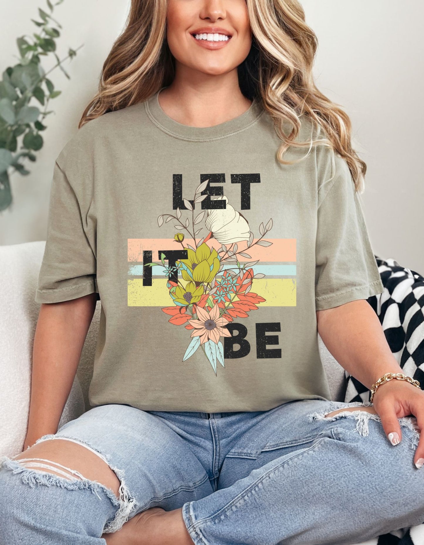 Let it Be Tee (multiple color options)