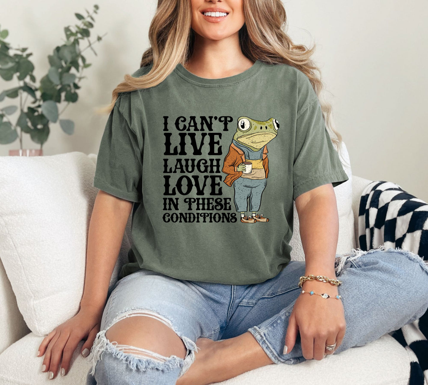 Live, Laugh, Love Tee (multiple color options)