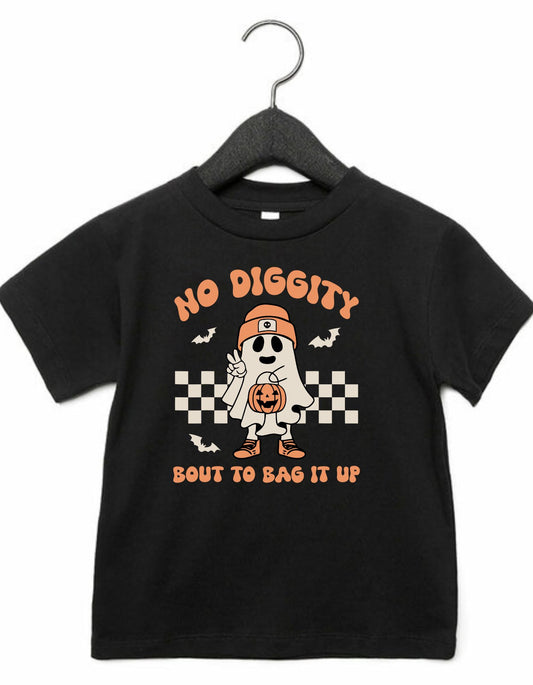 No Diggity Toddler Tee (multiple color options)