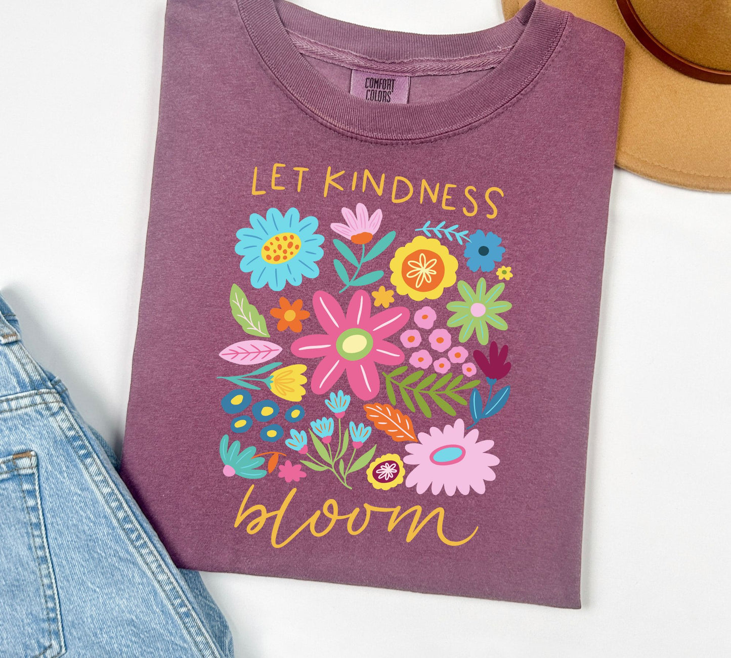 Kindness Bloom Tee (multiple color options)