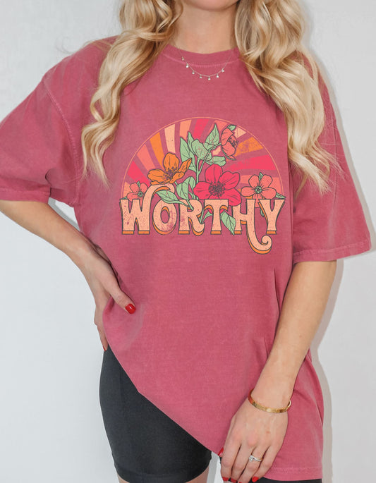 Worthy Tee (multiple color options)