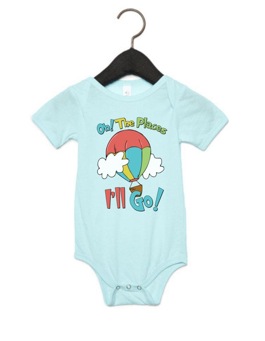 Oh! The Places I'll Go Onesie