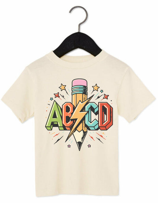 ABCD Toddler Tee