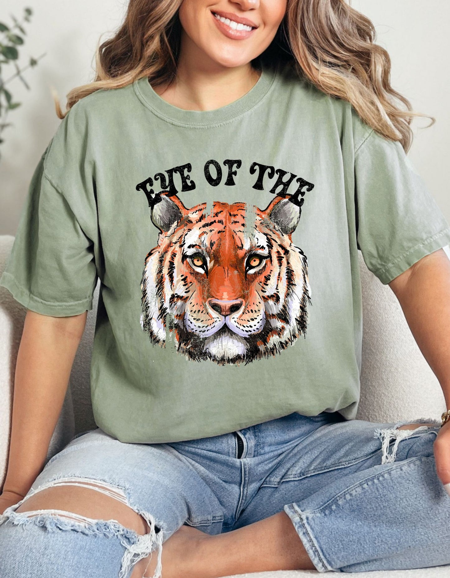 Eye of Tiger Tee (multiple color options)